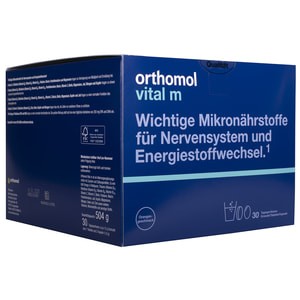 Вітамінний комплекс Vital M гранули (для чоловіків) 30 днів Orthomol 1 уп — фото №1