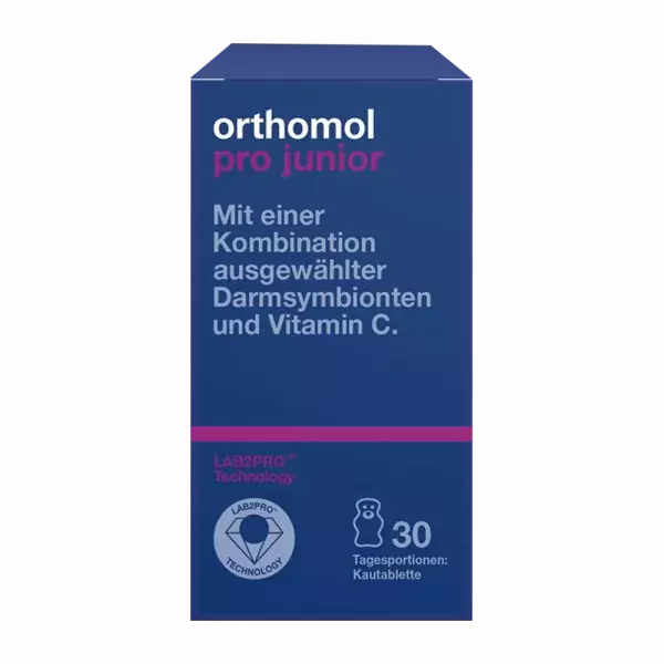Витаминный комплекс Pro Junior жевательные мишки (для поддержки детского кишечника) 30 дней Orthomol 1 уп — фото №2