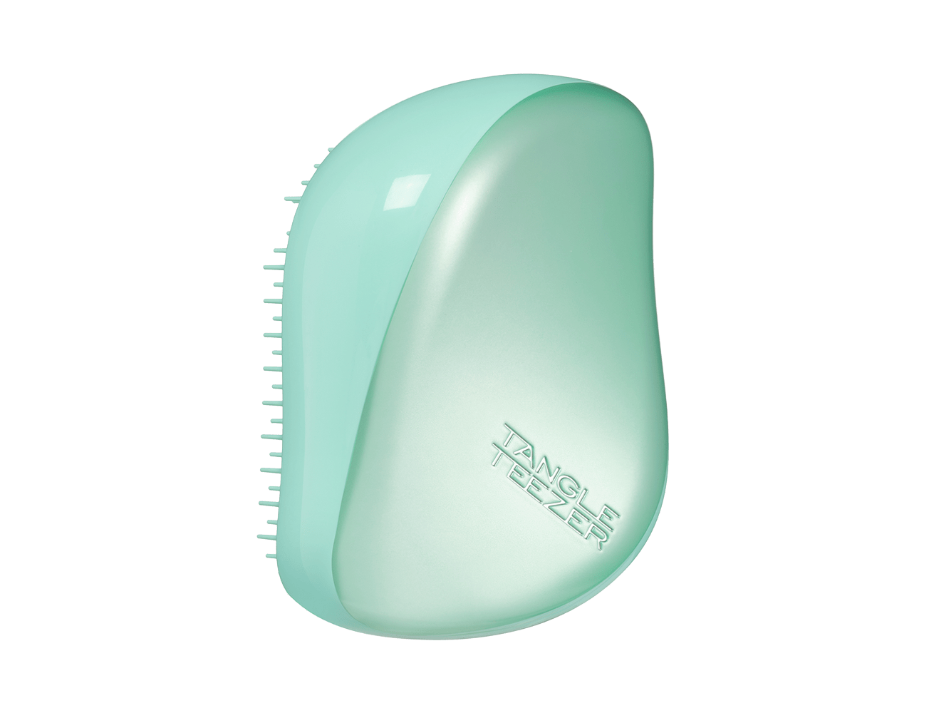 Щітка для волосся Compact Styler Frosted Teal Chrome Tangle Teezer 1 шт — фото №1