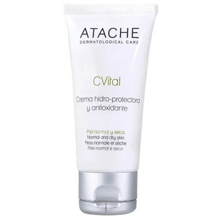 Гидрозащитный антиоксидантный крем для нормальной и сухой кожи C Vital Cream Normal &  Dry Skin Atache 50 мл — фото №1