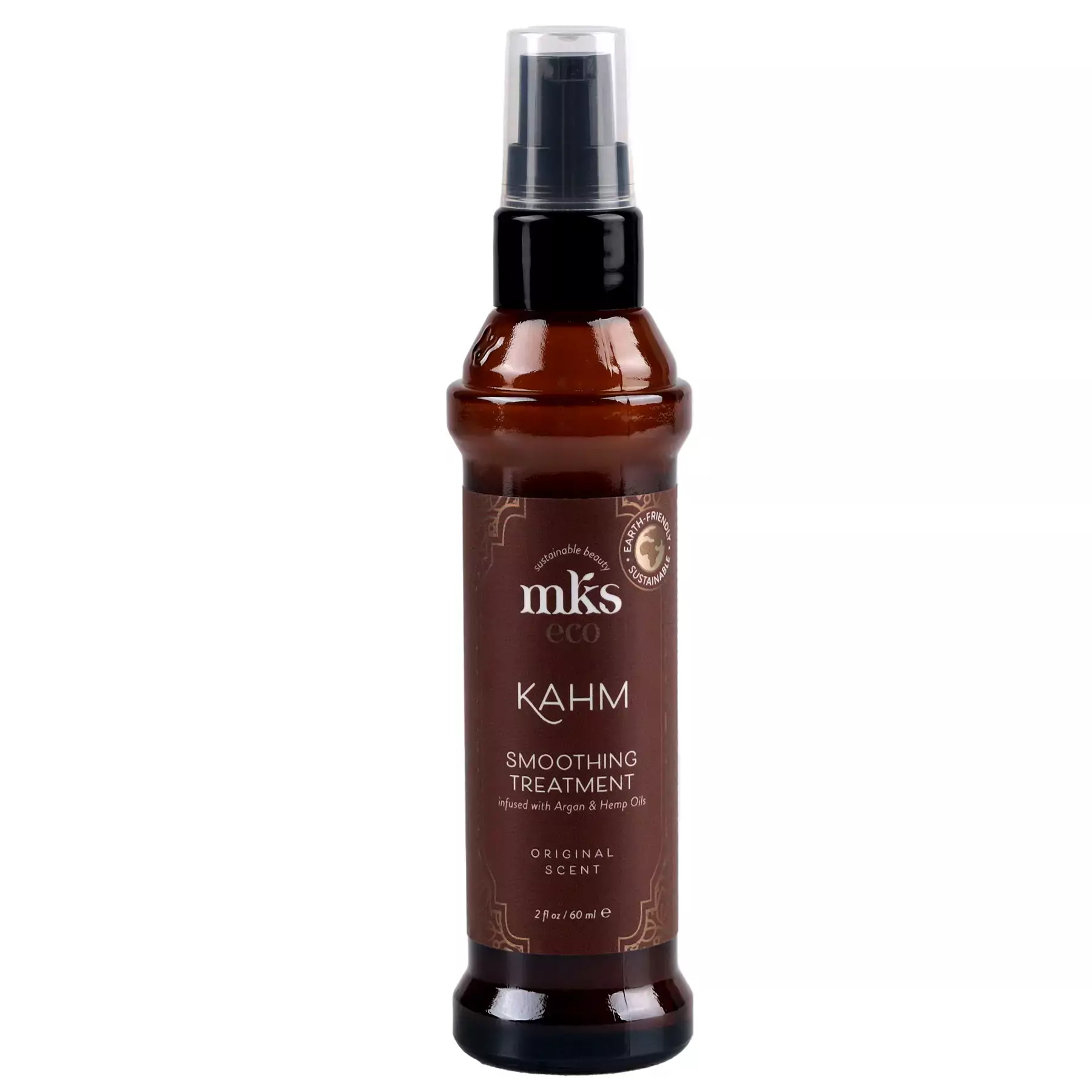 Несмываемое разглаживающее средство для волос MKS-ECO Kahm Smoothing Treatment Original 60 мл — фото №1