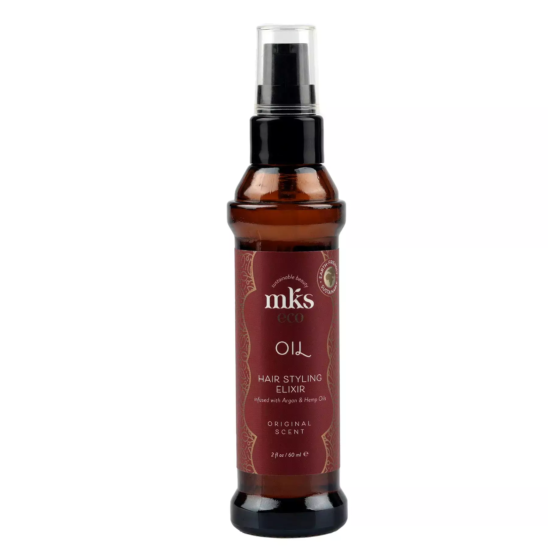 Масло для волос MKS-ECO Oil Hair Styling Elixir Original Scent 60 мл — фото №1