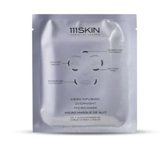 Микро-маска ночная Meso Infusion Overnight Mask Box 111 SKIN 4 шт — фото №1