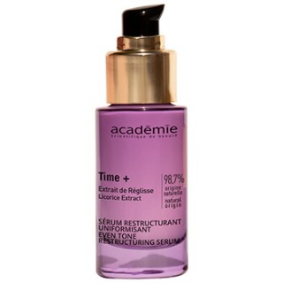 Корректирующая сыворотка для выравнивания тона Time+ Even Tone Restructuring Serum Academie 30 мл — фото №1