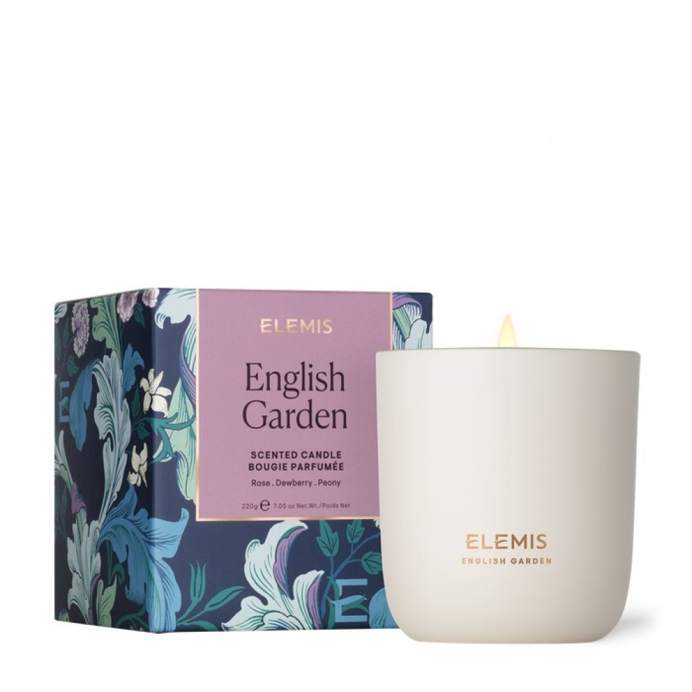 Аромасвечка Английский Сад English Garden Candle Elemis 220 г — фото №1