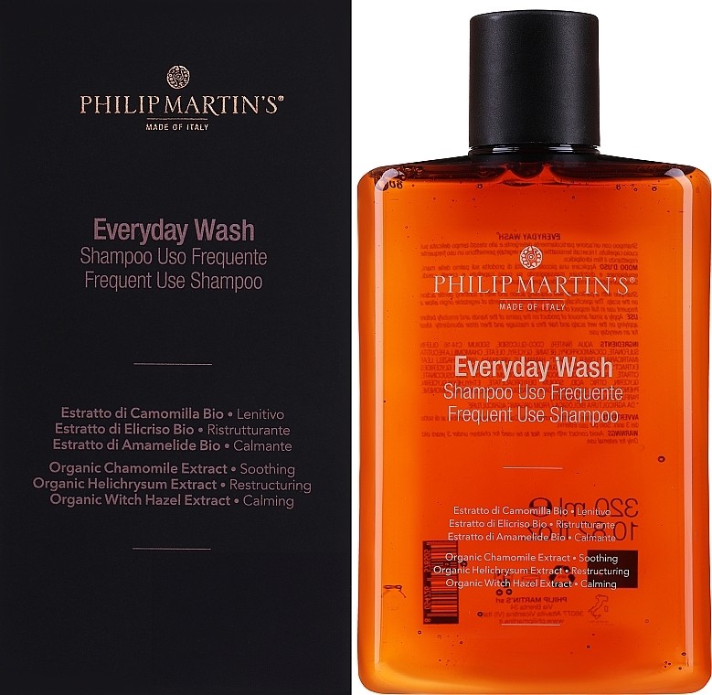 Шампунь для ежедневного использования Everyday Wash Philip Martin’s 320 мл — фото №2