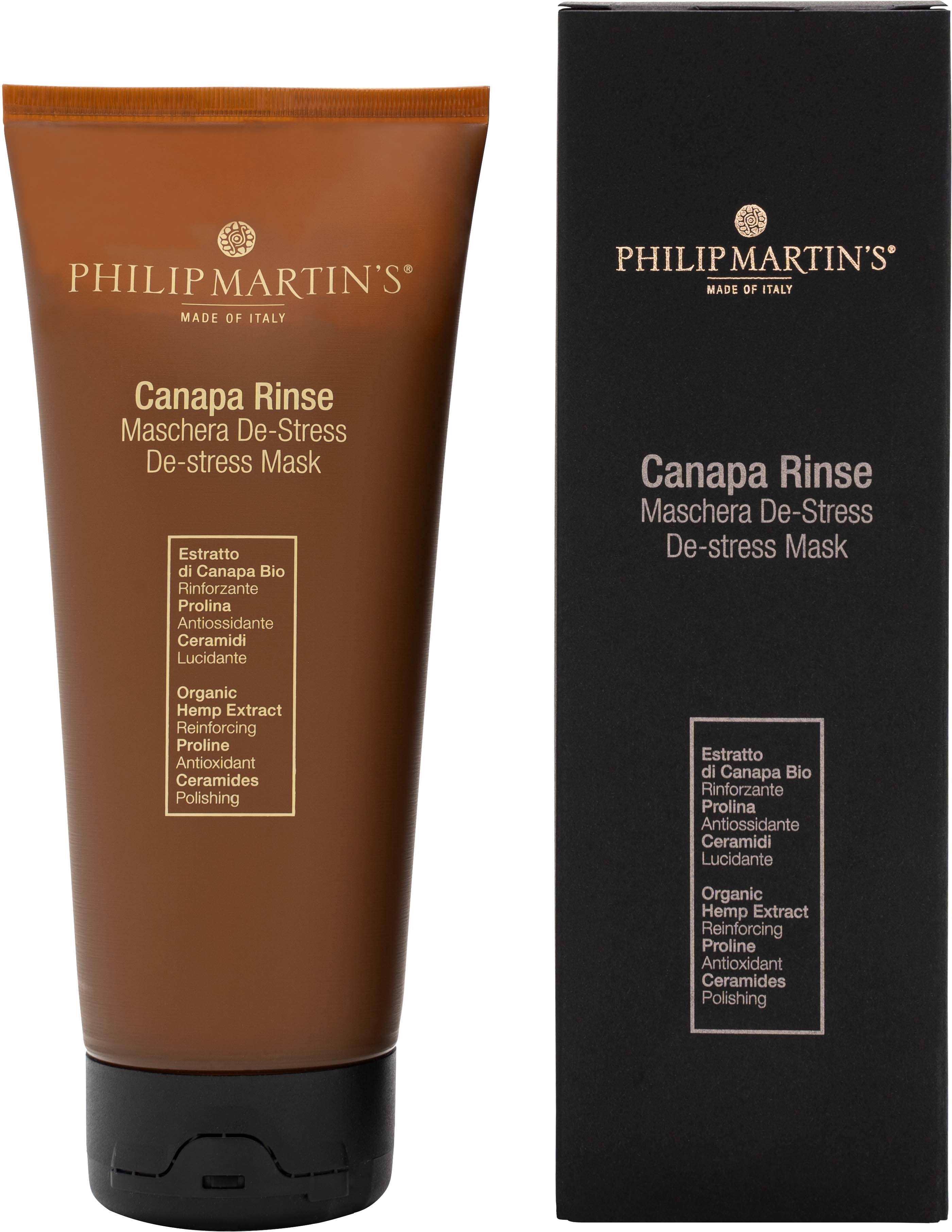 Кондиционер-антистресс для волос Canapa Rinse Philip Martin’s 200 мл — фото №2