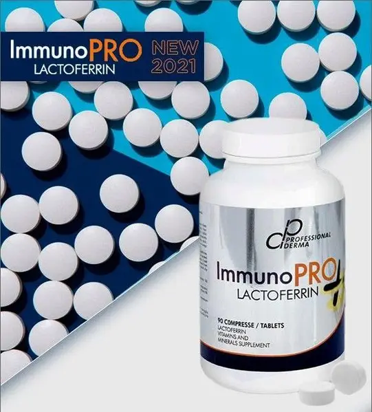 Біологічно активна добавка для імунітету JALUPRO ImmunoPro Lactoferrin 1 уп — фото №2