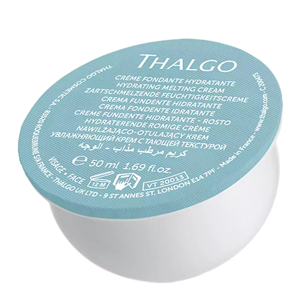 Увлажняющий тающий крем Hydrating Melting Cream THALGO 50 мл экозапаска — фото №1