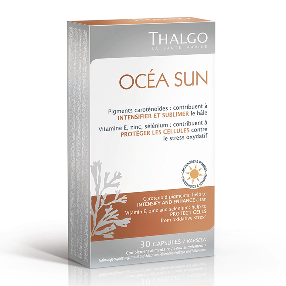 Капсулы для защиты глаз и кожи «Океан солнца» Ocea Skin Sun Thalgo 30 шт — фото №1
