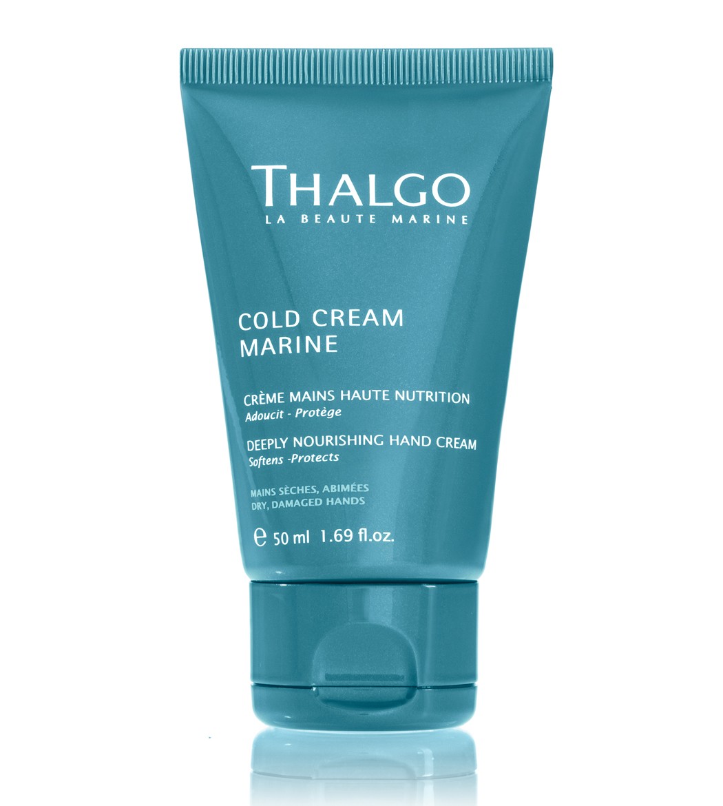 Интенсивный питательный крем для рук Cold Cream Marine Deeply Nourishing Hand Cream Thalgo 50 мл — фото №1