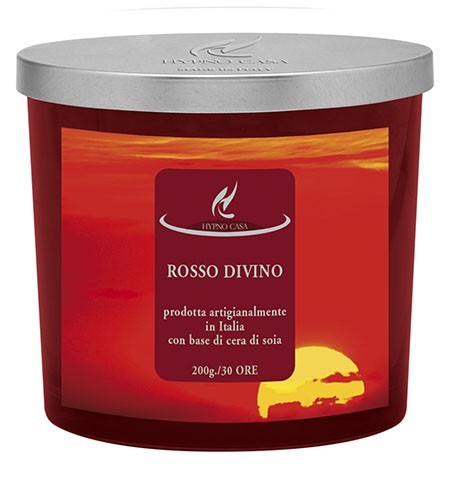 Свічка Rosso Divino Hypno Casa 200 г — фото №1