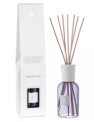 Запасной комплект парфюм + палочки Eco Chic Orchidea Nera Hypno Casa 200 мл — фото №1