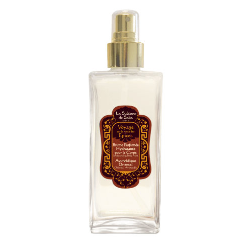 Зволожуючий спрей для тіла Аюрведичний Body Mist Moisturizing Ayurvedic La Sultane de Saba 200 мл — фото №1