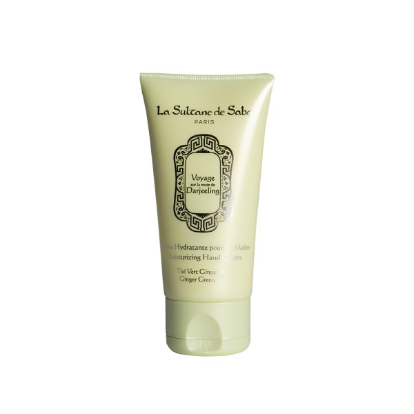 Крем для рук Зеленый чай и имбирь Moisturizing Hand Cream Ginger and Green Tea La Sultane de Saba 50 мл — фото №1