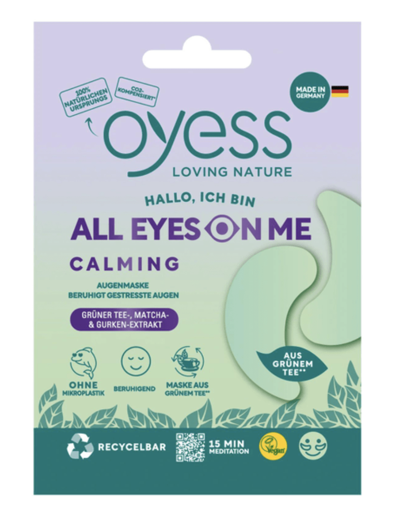 Гідрогелеві патчі для очей Oyess Eyes Mask All Eyes On Me  Calming – Заспокійливі , 20 шт — фото №1