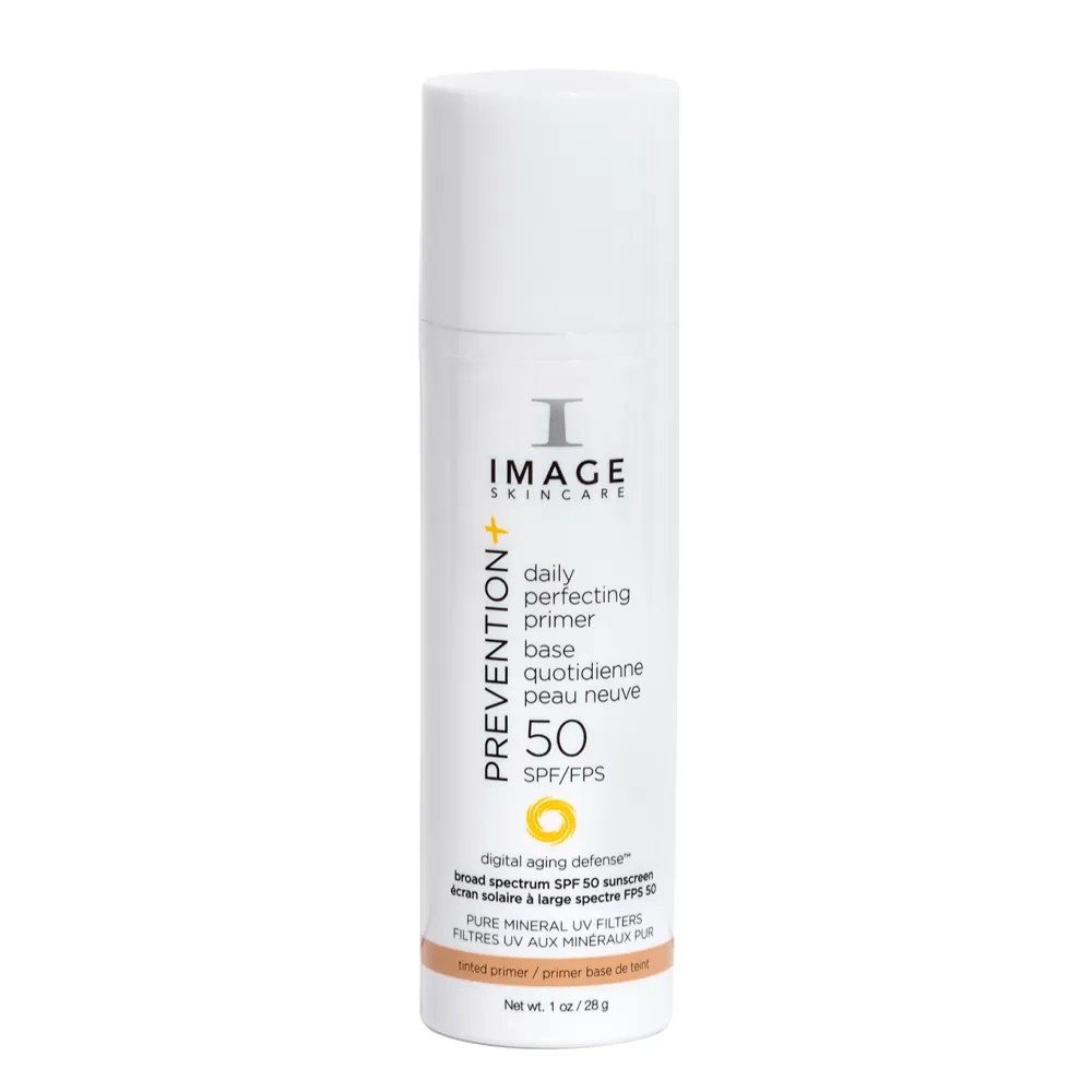 Тонирующий солнцезащитный праймер SPF 50 PREVENTION+ Daily Perfecting Primer SPF 50 Image Skincare 28 г — фото №1