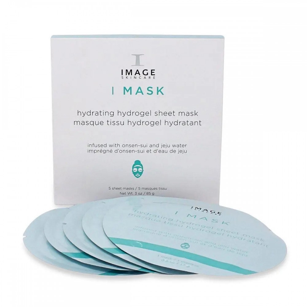 Гідрогелева зволожувальна маска з вулканічною водою I MASK Hydrating Hydrogel Sheet Mask Image Skincare 5 шт — фото №1