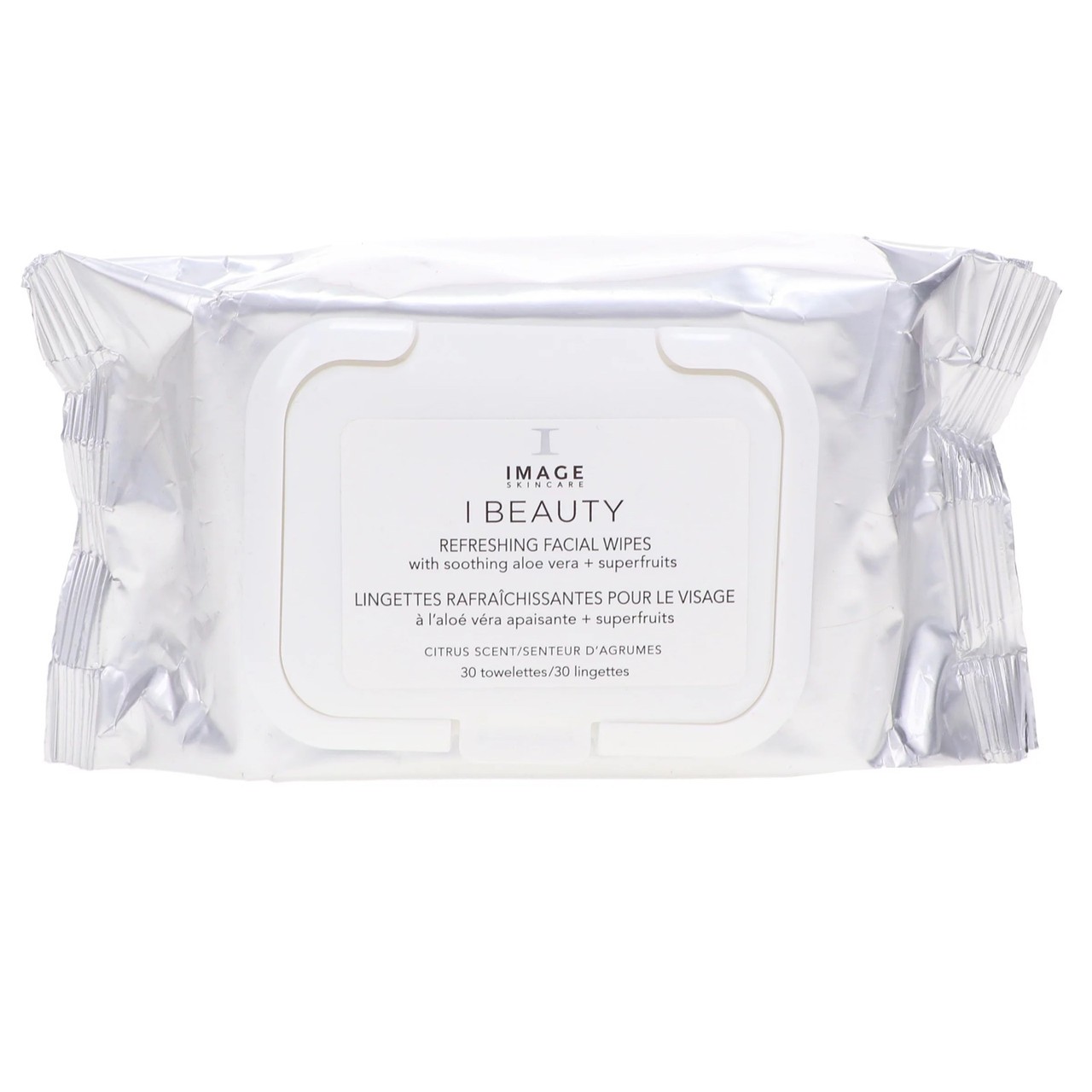 Cерветки для очищення та тонізації шкіри I Beauty Refreshing Facial Wipes Image Skincare 30 шт — фото №1