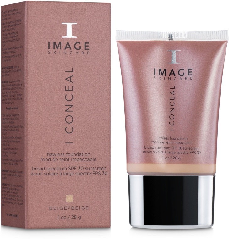 Тональний крем-догляд SPF 30 No3 (беж) I Conceal Flawless-Foundation SPF 30 BEIGE Image Skincare 28 г​ — фото №1