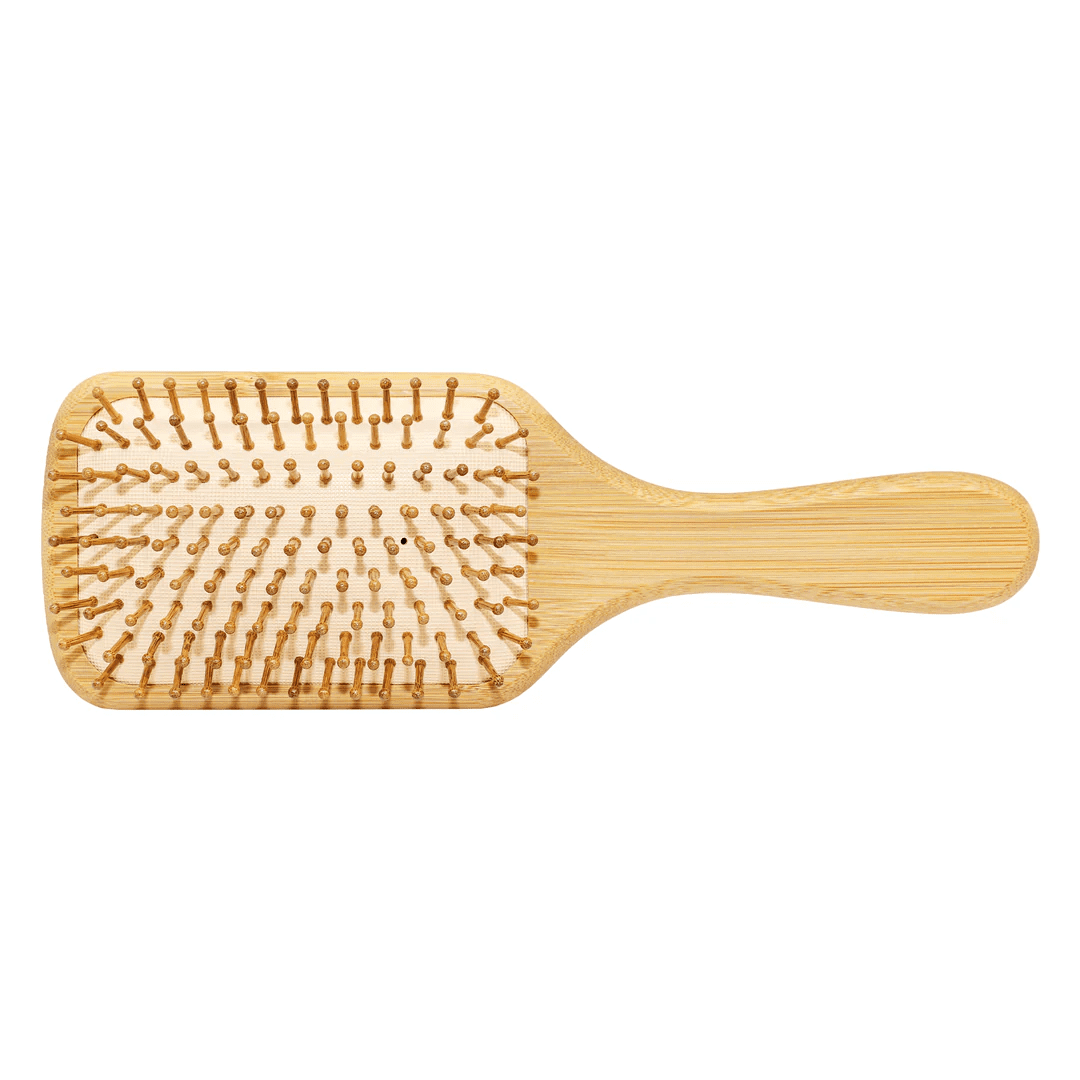 Бамбуковая щетка для волос Bamboo Paddle Brush in Pink Sugar «Pink Sugar» Emi Jay 1 шт — фото №1