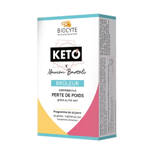 Диетическая добавка для уменьшения жировых отложений Keto Bruleur Biocyte 60 шт — фото №1