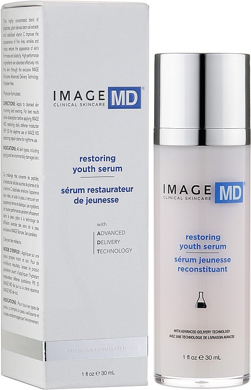 Відновлювальна anti-age сироватка MD Restoring Youth Serum Image Skincare 30 мл — фото №1