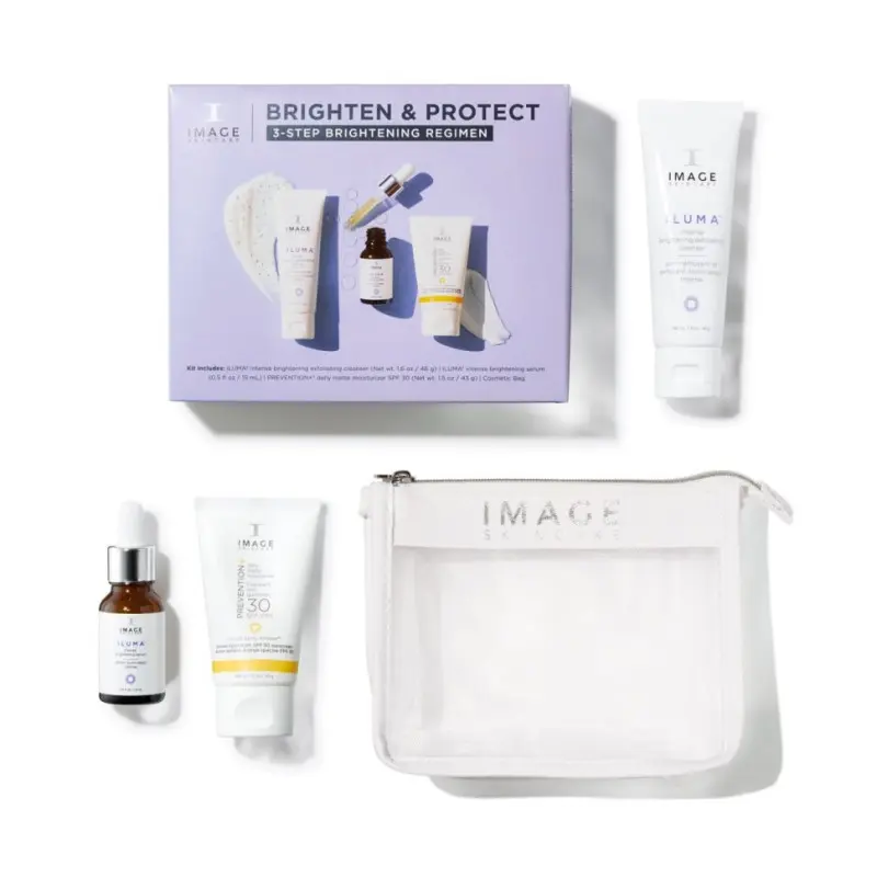 Освещение и защита I TRAVEL KITS Brighten & Protect Image Skincare набор — фото №1