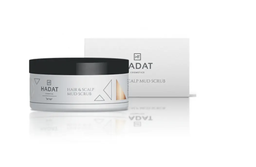 Очищающий скраб с морской солью для волос и кожи головы Hadat Cosmetics Hair & Scalp Mud Scrub, 300 мл  — фото №2