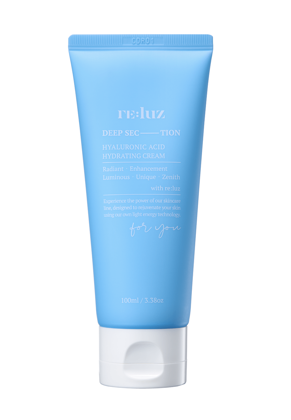 Крем з гіалуроновю кислотою Re:Luz Deep Section Hyaluronic Acid Hydrating Cream, 100 мл — фото №1