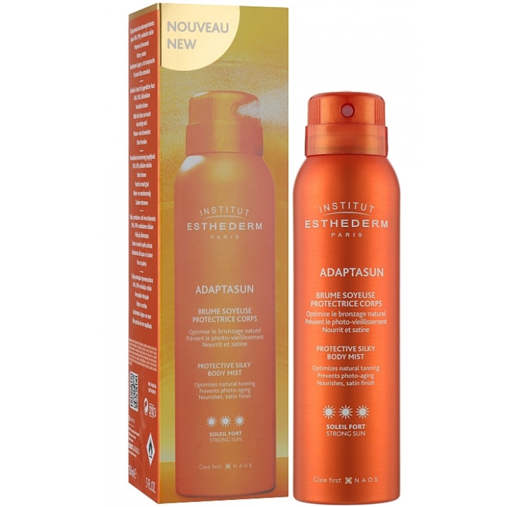 Спрей для загара (Розпилення у вигляді димки) Adaptasun*** Protective Silky Body Mist Strong Sun Institut Esthederm 150 мл — фото №1