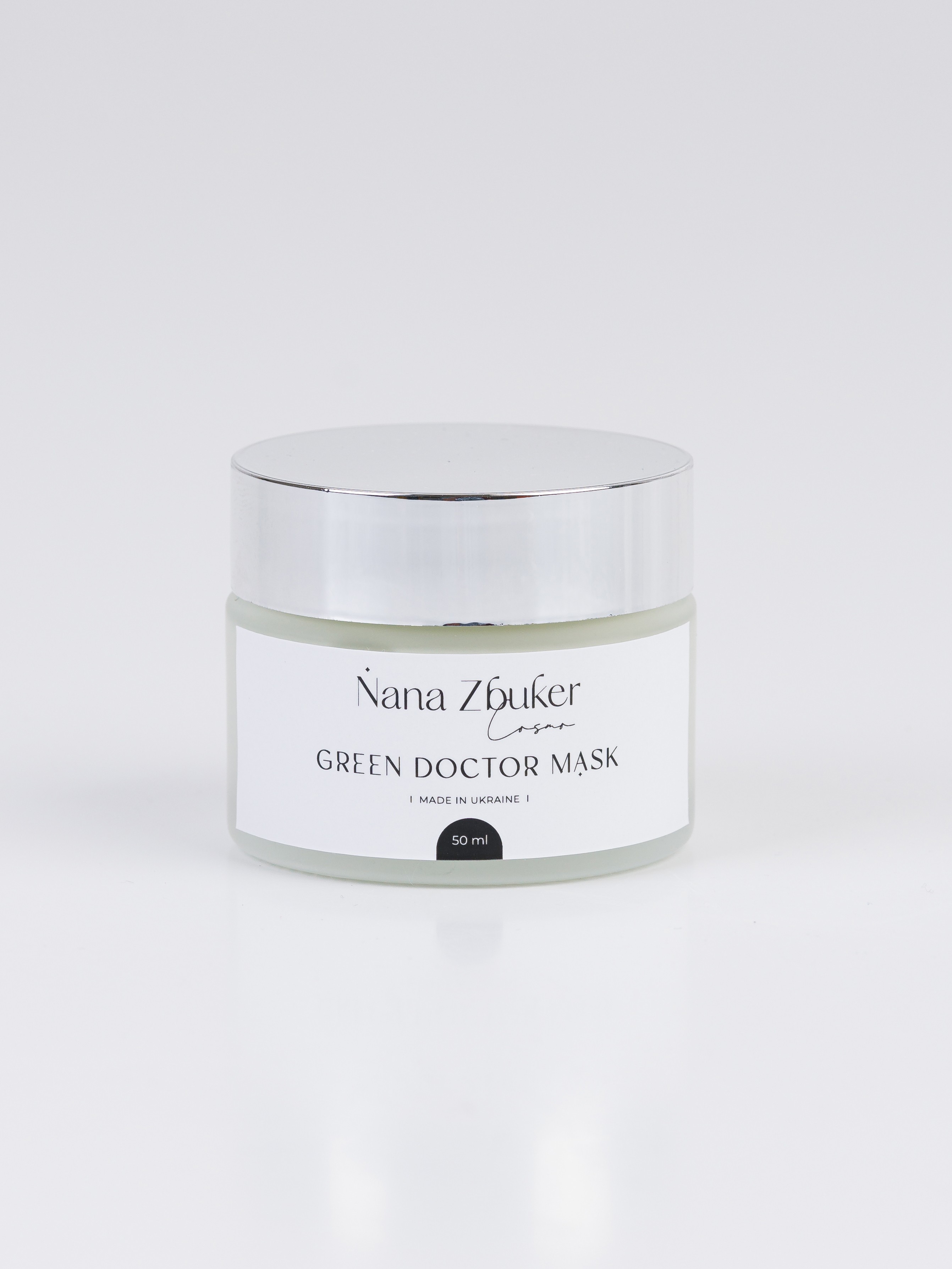 Противовоспалительная маска для лица Green Doctor Mask Nana Zbuker Cosmo 50 мл — фото №1