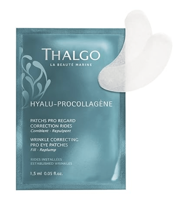 Патчі для очей “Коректор зморшок” Thalgo Hyalu-Procollagen Wrinkle Correcting Pro Eye Patches 1 уп ( 8 шт) — фото №1