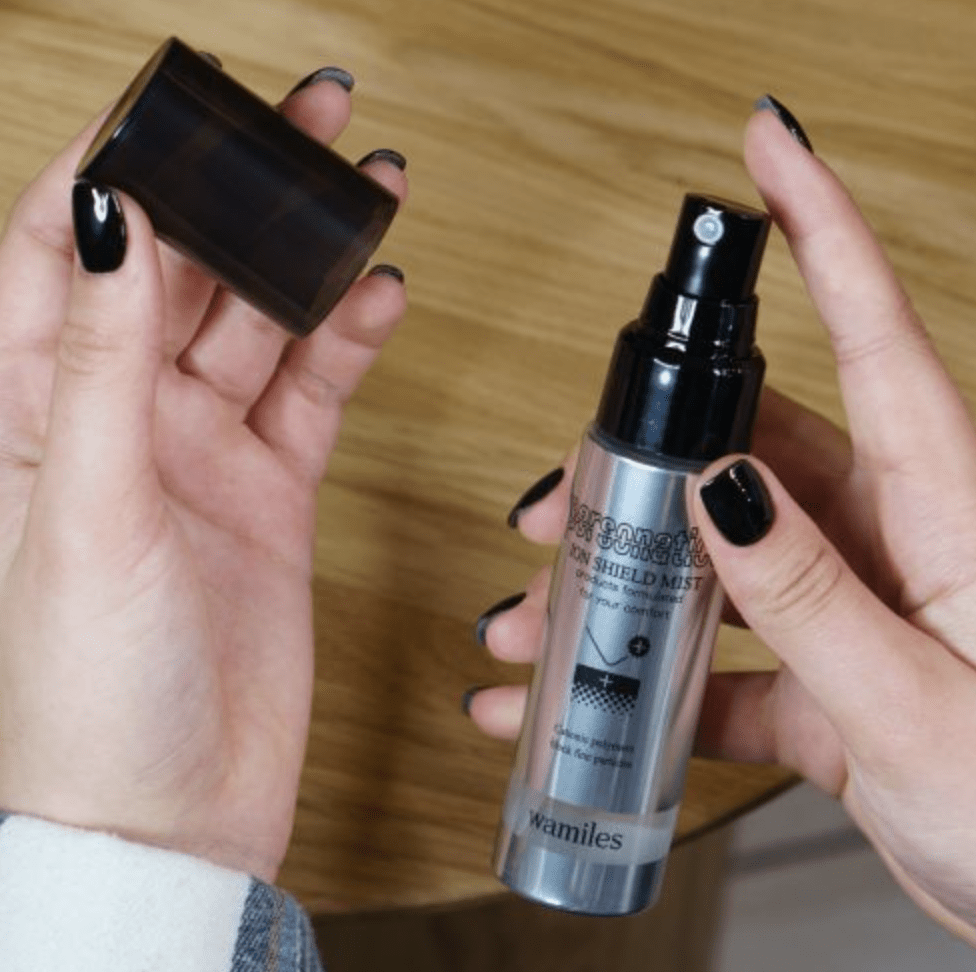 Іонний спрей з ефектом подвійного щита Wamiles Ion shield mist set — фото №3