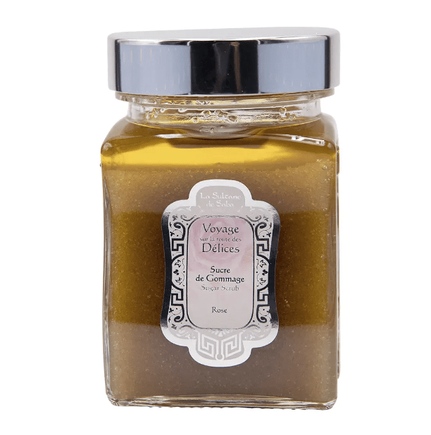 Сахарный скраб для тела Роза La Sultane De Saba Sugar Scrub Rose 300 мл — фото №1