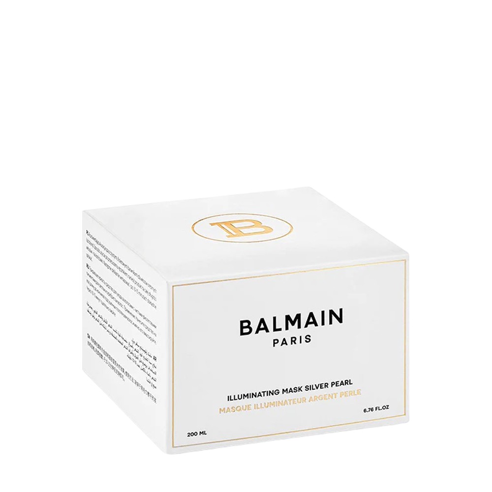 Маска для блондинок “Срібна перлина” Balmain Illuminating Mask Silver Pearl 200 мл — фото №2