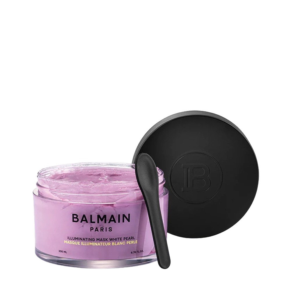 Маска для блондинок “Біла перлина” Balmain Illuminating Mask White Pearl 200 мл — фото №1