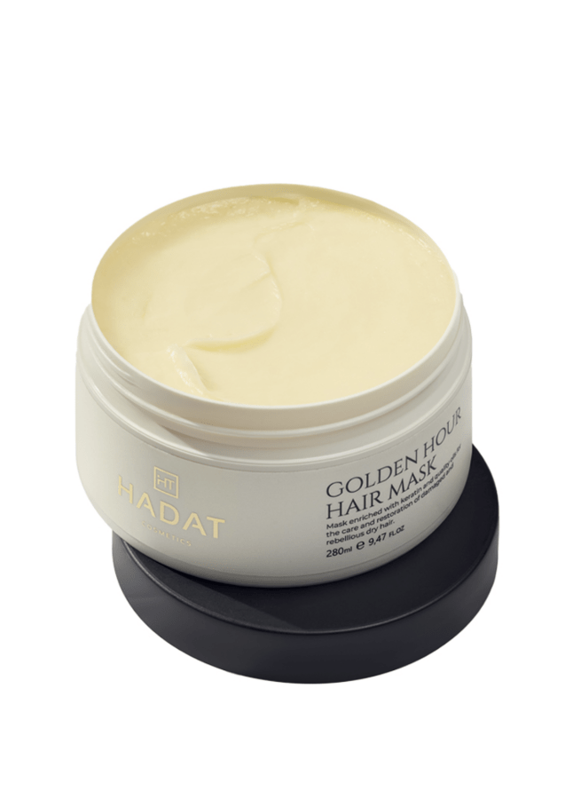 Интенсивная восстанавливающая маска для волос Hadat Golden Hour Hair Mask 280 мл — фото №2