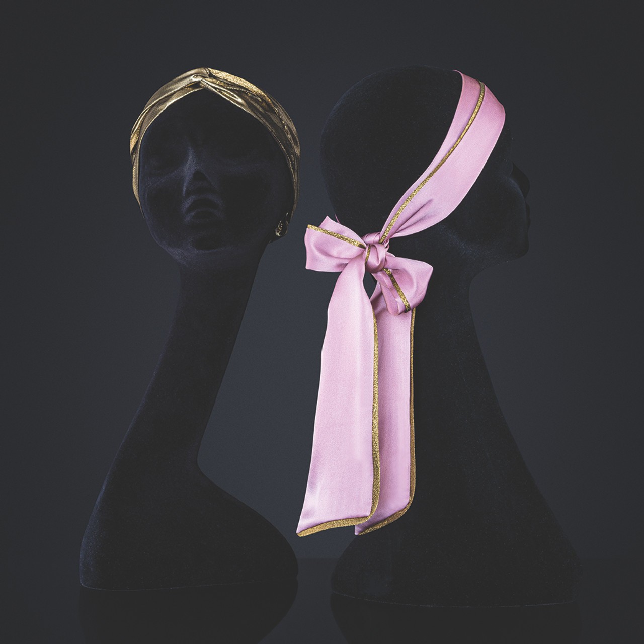 Шарф для волосся шовковий рожевий Balmain Limited Edition Silk Pastel Pink Hair Scarf SS20 1 шт — фото №2