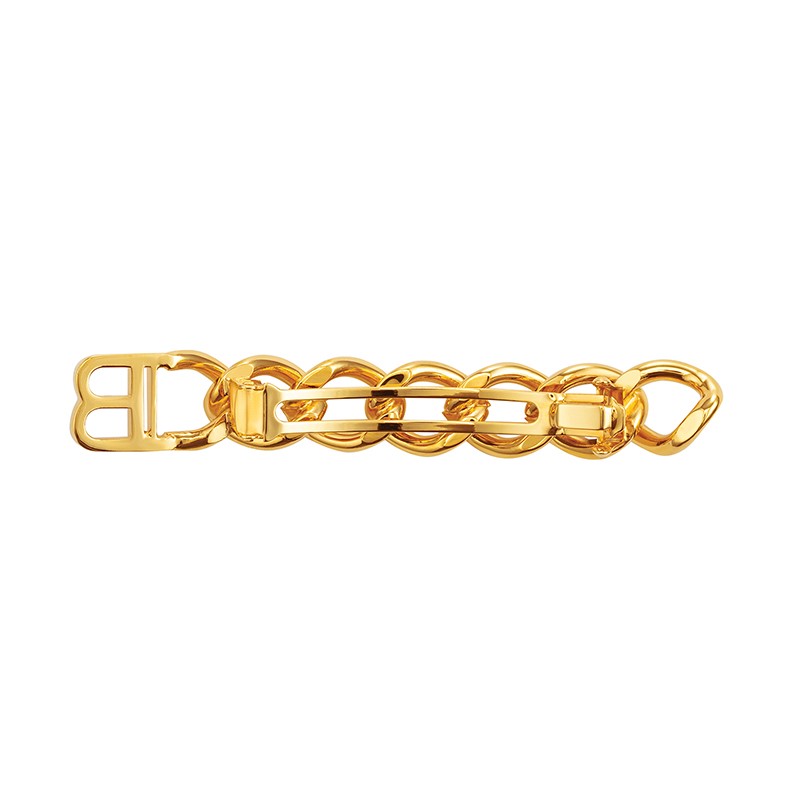 Лимитированная заколка «Цепь» Balmain Limited Edition Chain Barrette FW21 1 шт — фото №5