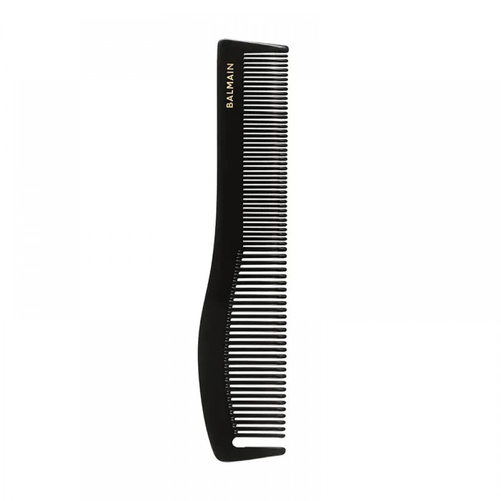 Гребінець для стайлінгу чорний та білий Balmain Cutting Comb Black and White 1 шт — фото №1