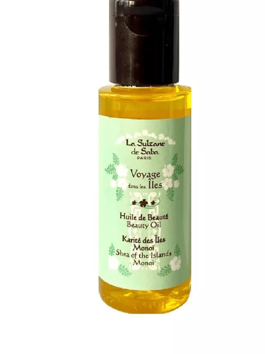 Mini Масло красоты для тела и волос Путешествие на острова La Sultane De Saba Beauty oil Shea Of The Islands Monoi 50 мл — фото №1