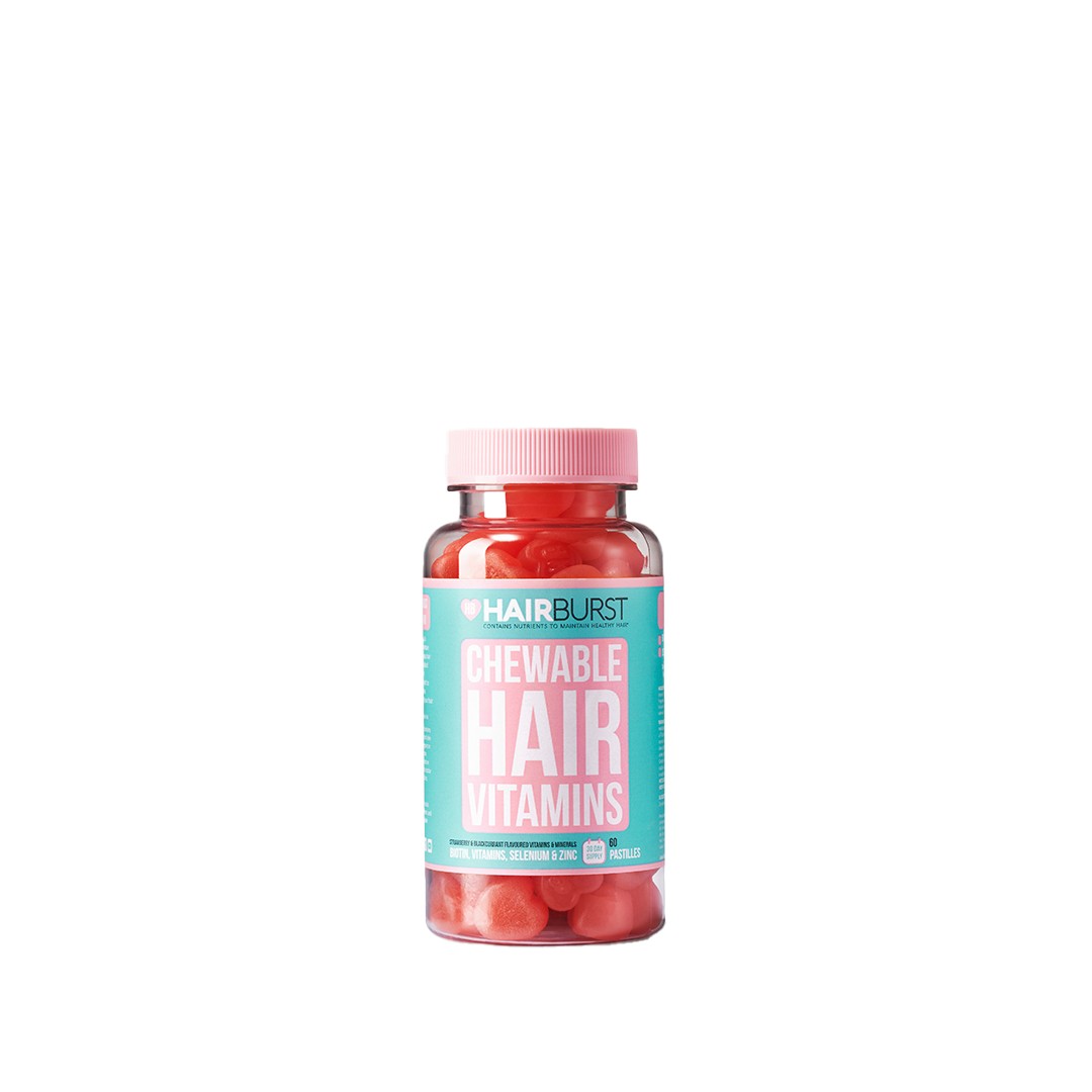 Жувальні вітаміни для догляду за волоссям Hairburst Chewable Hair Vitamins 1 Month Supply 60 капсул — фото №1