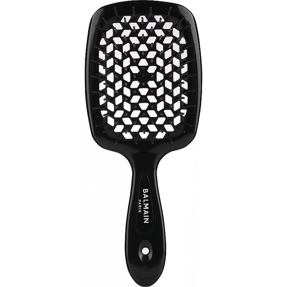 Щітка для розплутування волосся чорна Balmain Black Detangling Brush 1 шт — фото №1