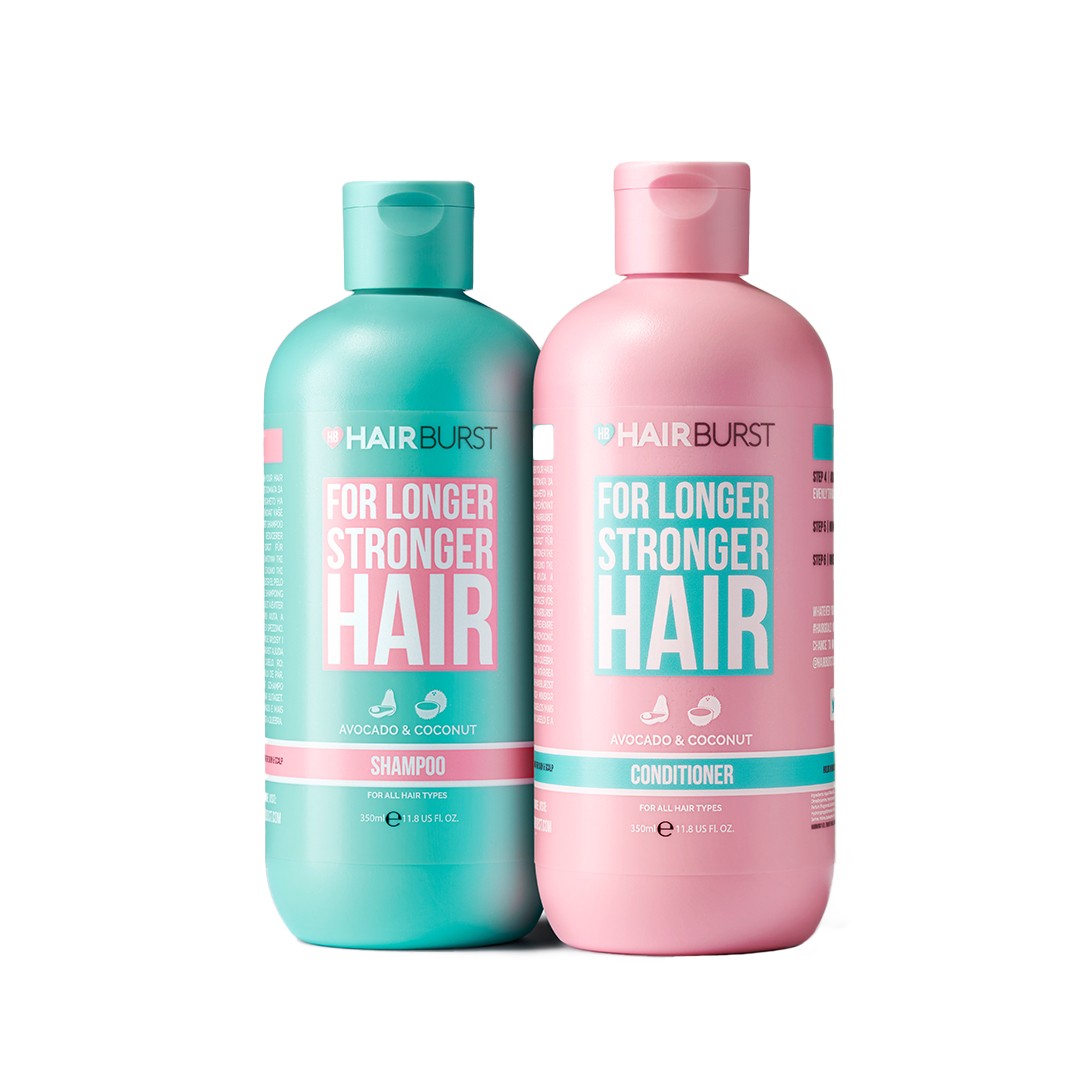 Набор из шампуня и кондиционера для укрепления волос Hairburst Shampoo & Conditioner Duo Pack — фото №1