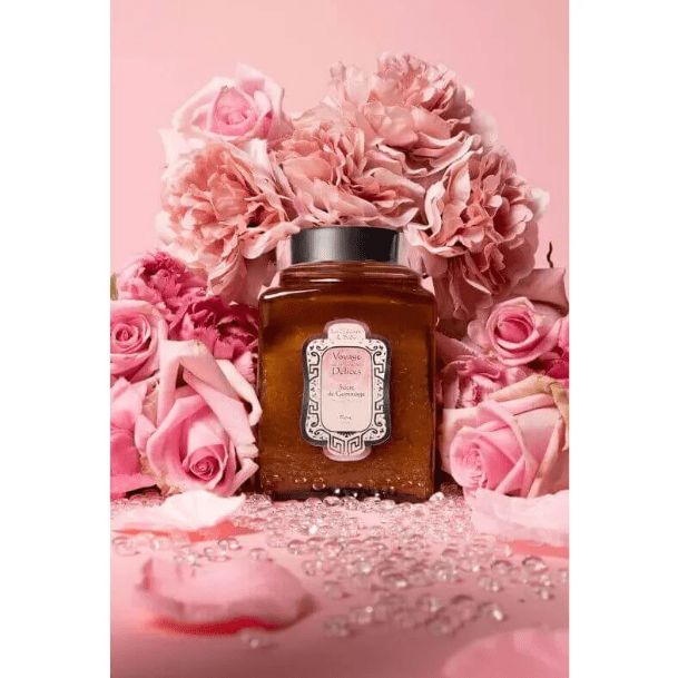 Сахарный скраб для тела Роза La Sultane De Saba Sugar Scrub Rose 300 мл — фото №2