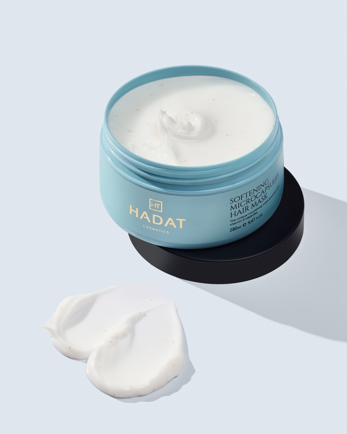 Смягчающая маска для волос с микрокапсулами Hadat Softening Microcapsule Hair Mask 280 мл — фото №3