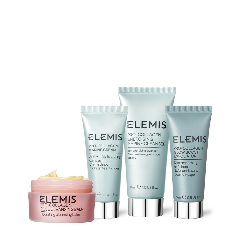 Стильний шопер Shrimps з 4-ма продуктами бестселерами Elemis у тревел розмірі 20 г + 30 мл + 15 мл + 15 мл + 1 шт — фото №3