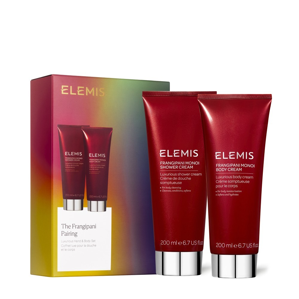 Розкішний дует для тіла Франжипані Elemis Kit: The Frangipani Pairing Luxurious Shower & Body Set 200 мл + 200 мл — фото №1