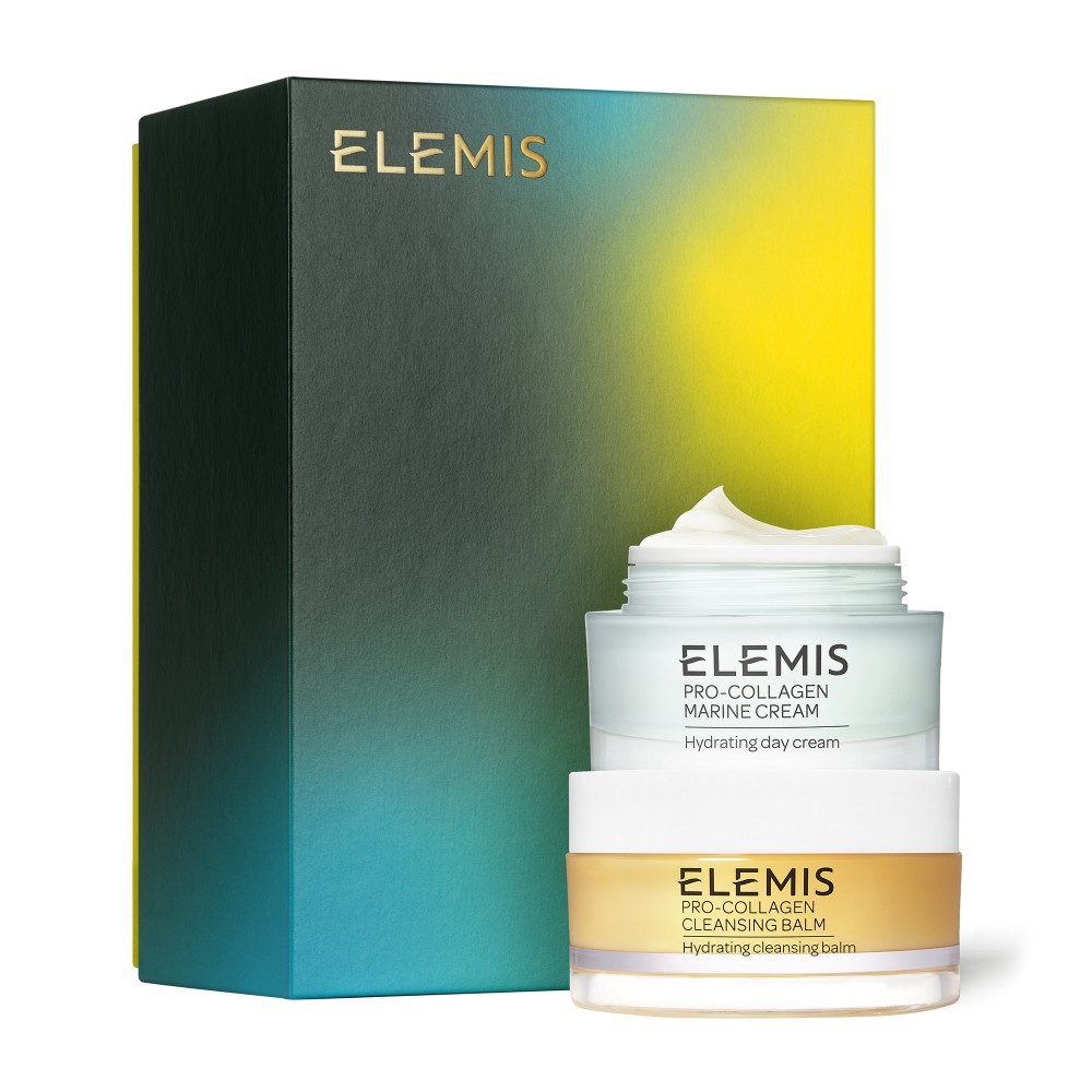 Идеальные партнеры Про-Коллаген для очищения и увлажнения лица Elemis Kit: The Pro-Collagen Perfect Partners 50 г + 50 мл — фото №1